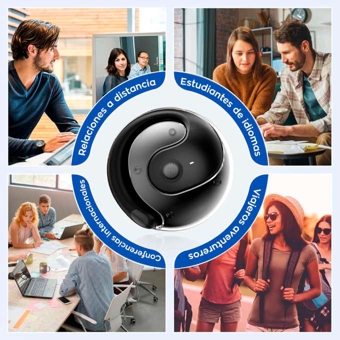 Audifonos de traducción inteligente